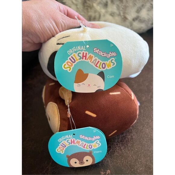 Squishmallows Stackanle 5” Bundle Cam & Hans - Picture 4 of 6